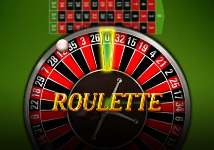 Portada de Roulette de Pragmatic Play: una rueda de ruleta europea con el 0 verde arriba y la bola blanca